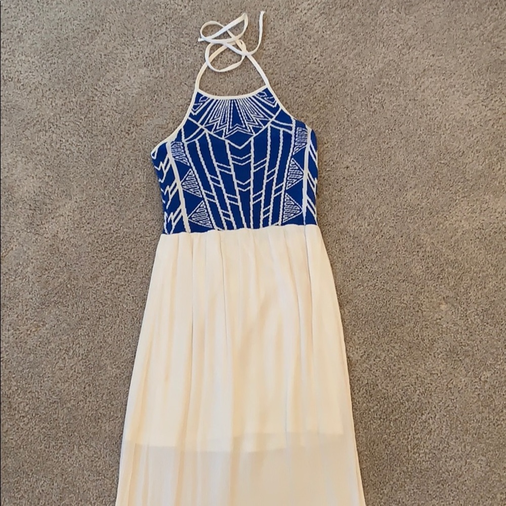 Floor length summer dress